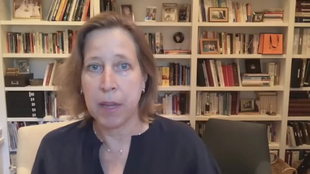 YouTube CEO Wojcicki recommends governments pass laws to gain more control over online speech
