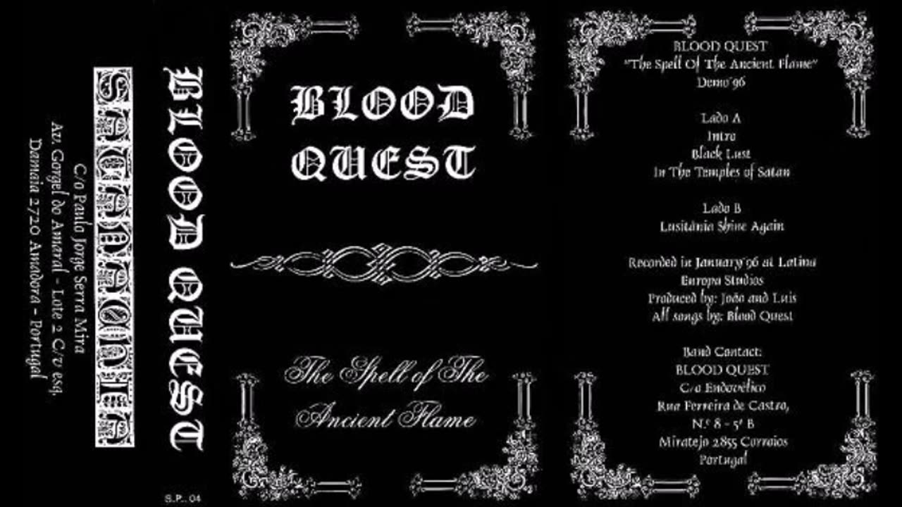 Blood Quest - (1996) - The Spell Of The Ancient Flame (demo)