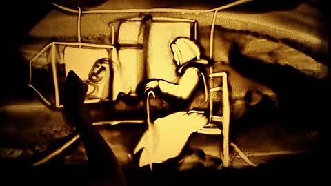 Do you like this kind of sand painting