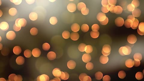 Small Little Orange Lights _ 4K Relaxing Screensaver