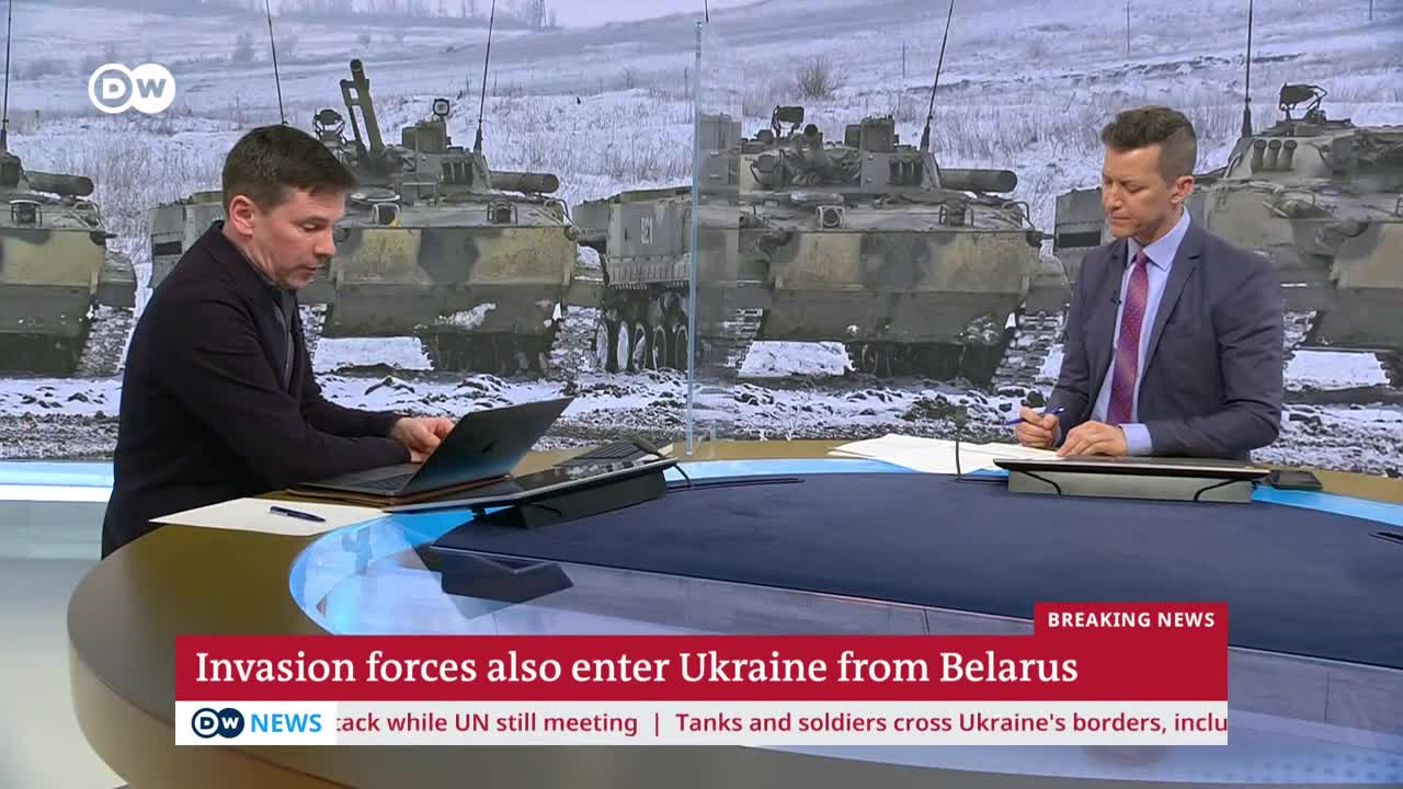 Ukraine latest- Russia launches massive invasion - DW Breaking News