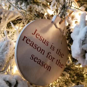Jesus is the reason for the season