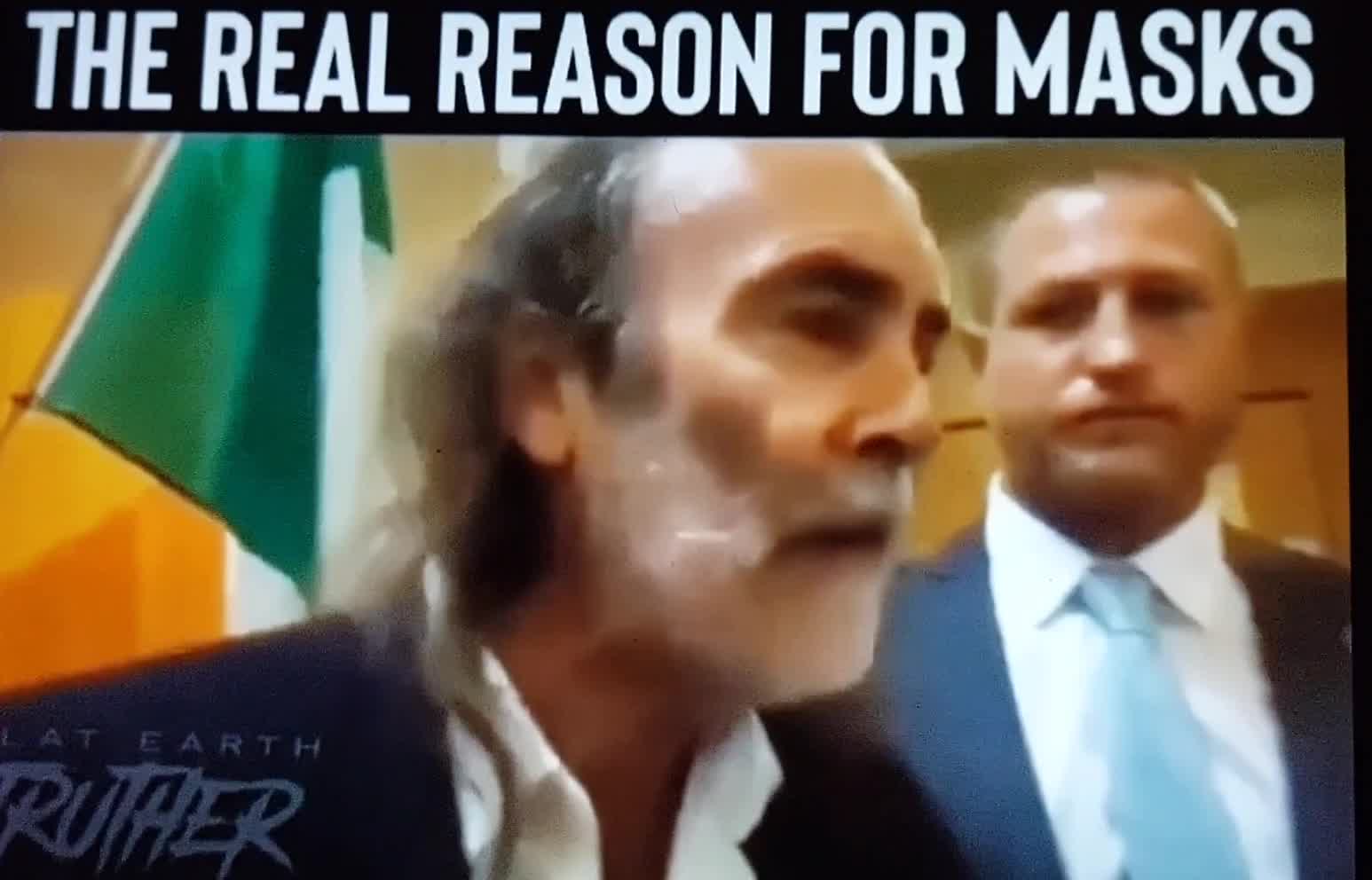 THE REAL REASON FOR THE MASK.