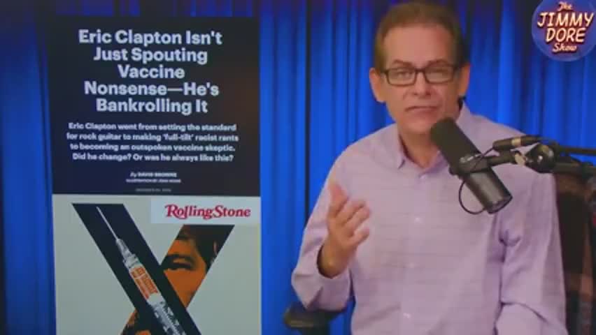 Eric Clapton Attacked For Speaking Out About Vax