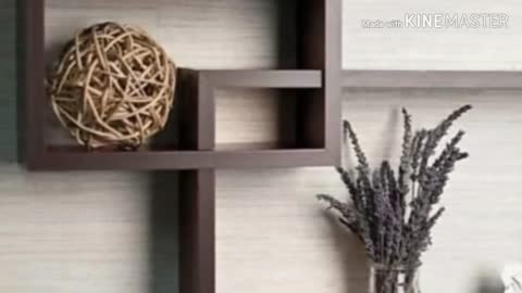 How to make cardboard shelf|cardboard decor