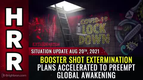 Booster shot extermination plans accelerated!