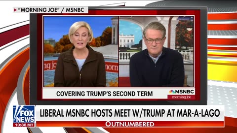 Say it ain't so, 'Morning Joe' Liberals freak out over Trump visit