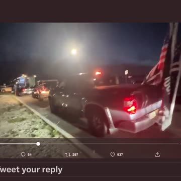 Outside Mar-A-Lago Just Moments Ago As More Patriots Gather In Support Of Trump