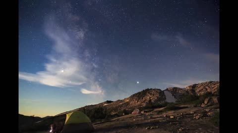 Relaxing, Soothing, Stress Relief from Night Skies