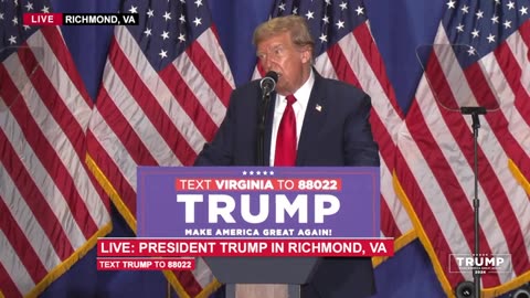 President Trump in Richmond, VA nd march 2024