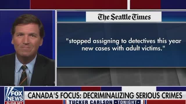 Defunding Rape Victims Is A Direct Result Of The Defund The Police Movement In Seattle - Tucker