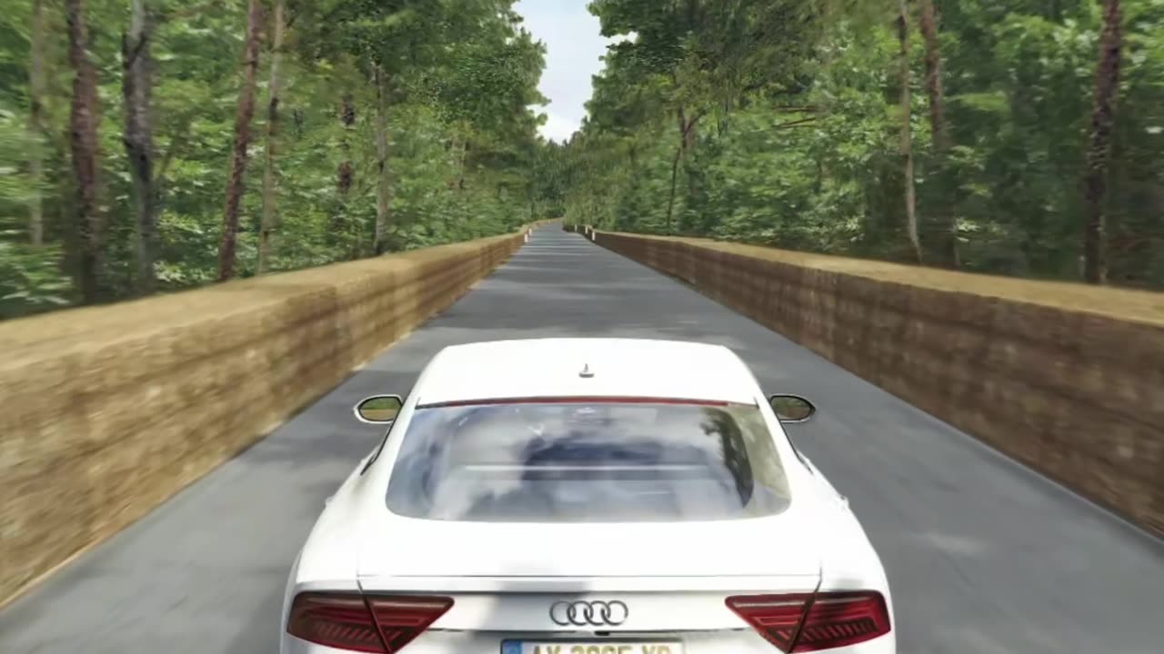 Assetto Corsa | Audi RS7 Exhaust Crackles | GoodWood | Logitech G25