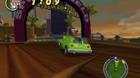 Nerd queen race |Simpsons hit and run|