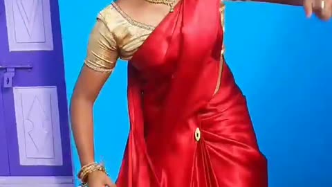 Indian Woman Graceful Dance
