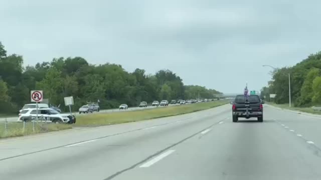 Trump rally Cincinnati loop 275