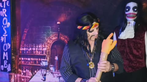 Skit from the Tingler T-RO's TOMB Movie Mausoleum)