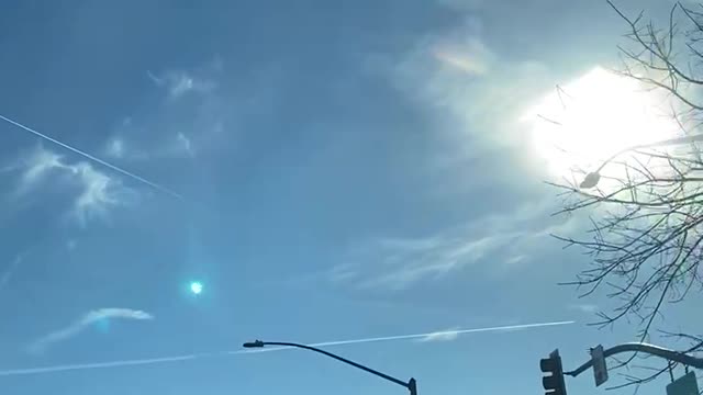 Spraying us