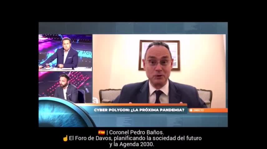 El Coronel Pedro Baños explica en 2 minutos el objetivo del Foro de Davos