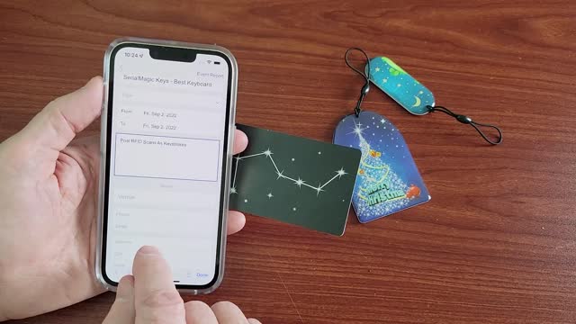 Post RFID Reads As Keystrokes With iPhone Built-In NFC Reader