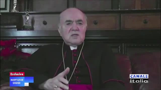 Mons. VIGANÒ in esclusiva sulla FARSA PANDEMICA e COLPO di STATO