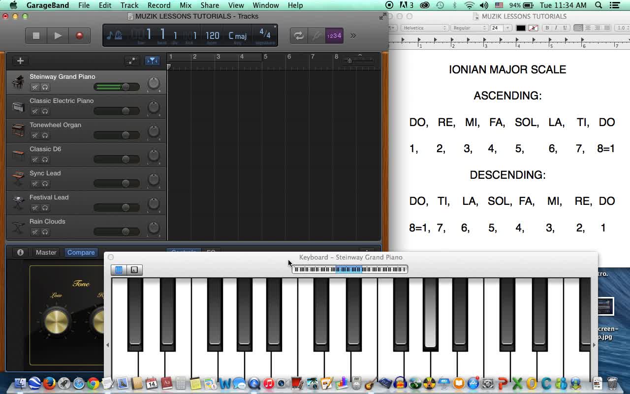 Ionian Scale - Solfège