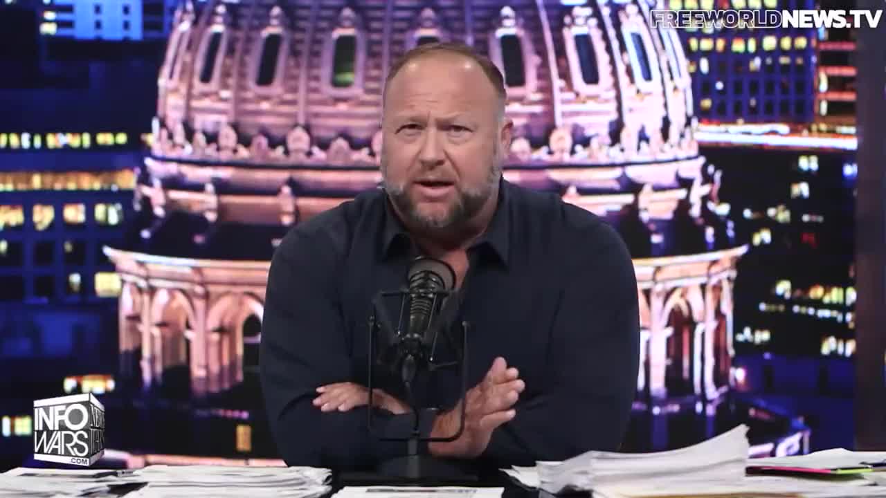 Alex Jones Predicts War in October of 2021