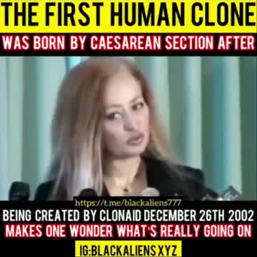First ever human clone
