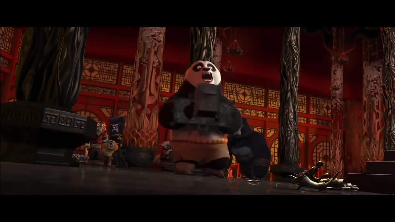 KUNG FU PANDA 2 Clips + Trailer - Part Two (2011) Jack Black-1