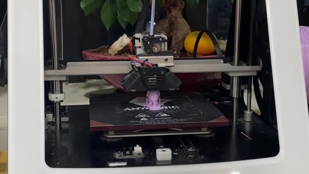 3d printer in action