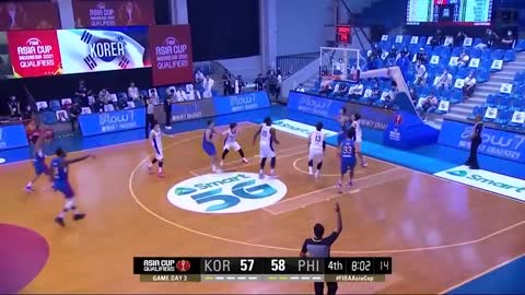 Gilas Pilipinas Highlights vs South Korea _ FIBA Asia Cup 2021 Qualifiers