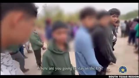 Texas DPS Encounter Migrant Children Crossing The Border