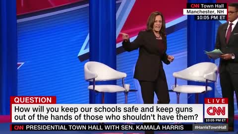 Kamala Harris vows to use executive action on guns