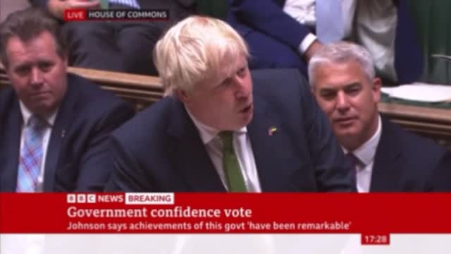 Boris Johnson Acknowledges the "Deep State"