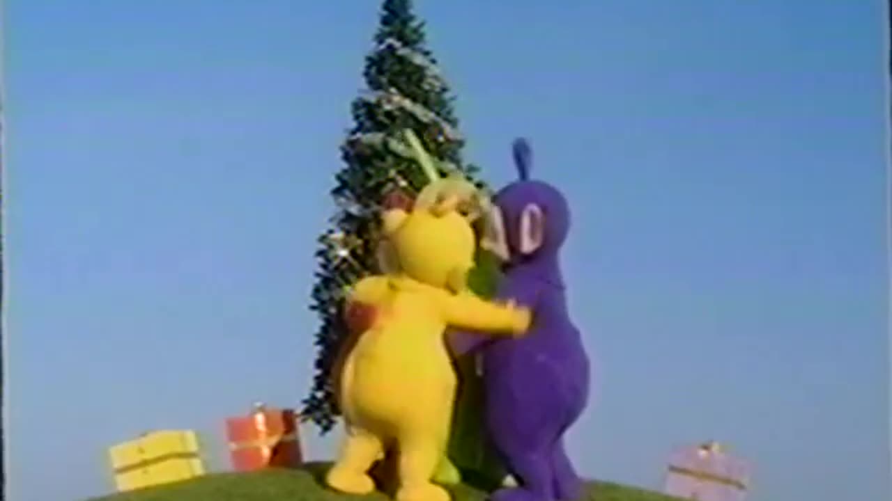 Teletubbies - Merry Christmas, Teletubbies! (Vol 1) Dipsy & Laa-Laa's Presents (1999 Vhs Rip)