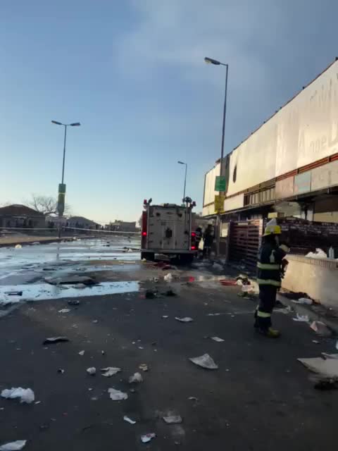 Firefighters After the Looting