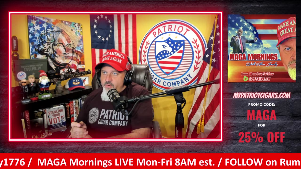 MAGA Mornings LIVE 8/21/2023 You're a Listless Vessel & Biden Attacks Gun Businesses