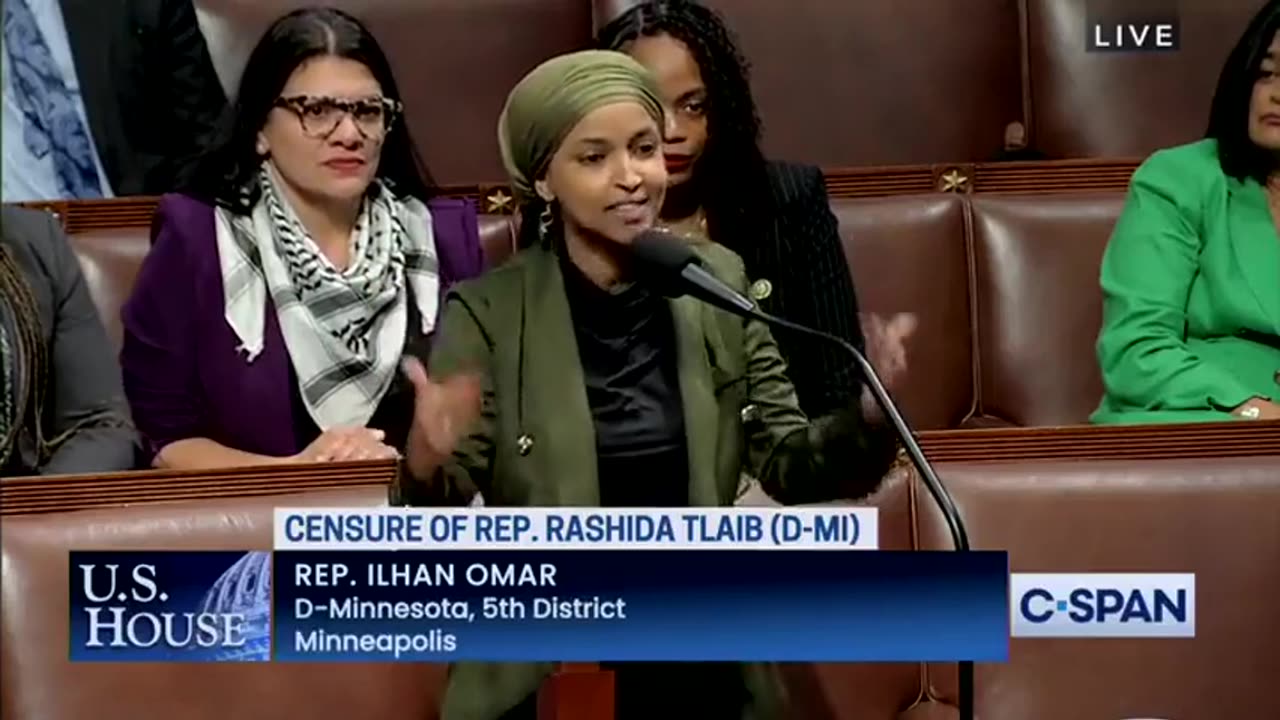 Ilhan Omar Goes On Crazed Pro-Palestinian Rant