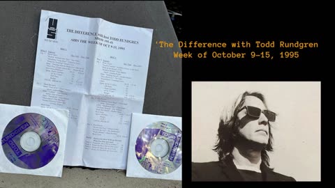 October 9-15, 1995 - 'The Difference with Todd Rundgren' (#95-41)