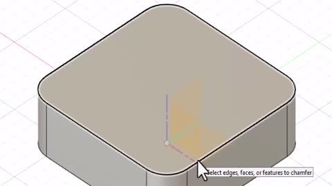 Fusion 360: Creating Chamfers