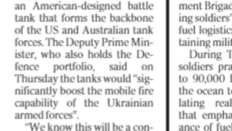 Tanks and more for Ukraine