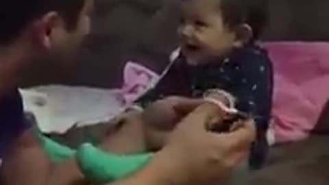 Cunning baby