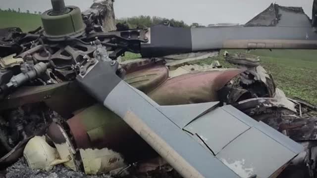 National Guards in the Defense Forces shot down a Mi-28N