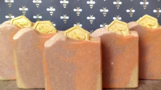 Making of Honey Clementine - Cold Process Cocoa/Shea Butter Soap