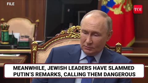 Putin : Jews try to destroy the church , Jews destroyed Ukraine