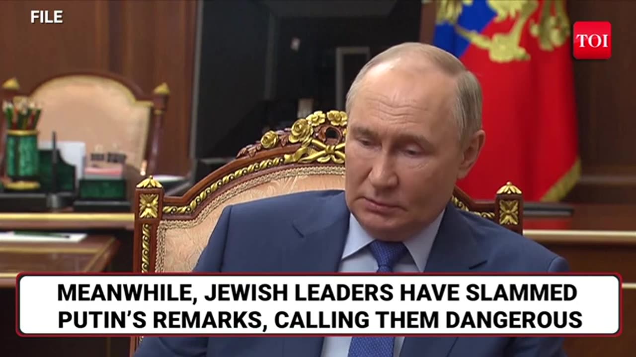 Putin : Jews try to destroy the church , Jews destroyed Ukraine