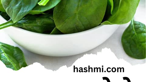 Three great benefits of eating spinach