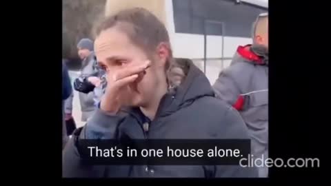 Ukrainian refugees used as human shields by Ukraine army saved by Russian army
