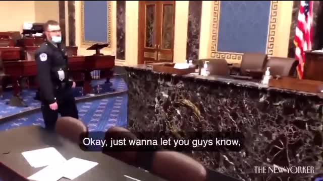 Senate tour or riot?