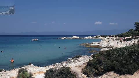 The scenery pleasant