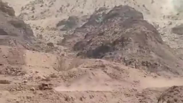 LANDSLIDE in IRAN